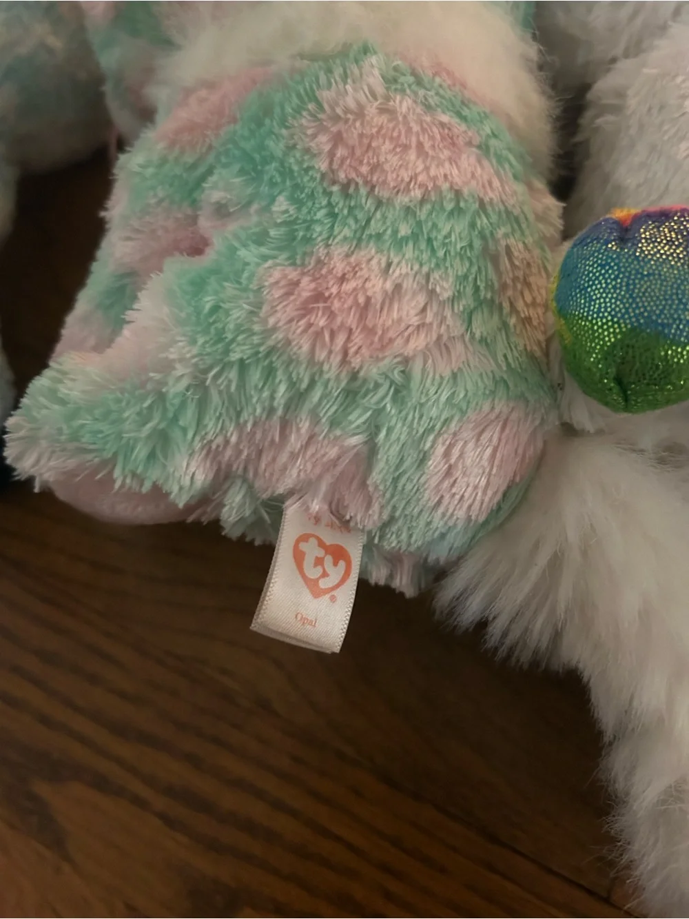 Ty Pastel and Glitter Multicolor Plush Unicorn & Animal Small Pet Toys- 7!